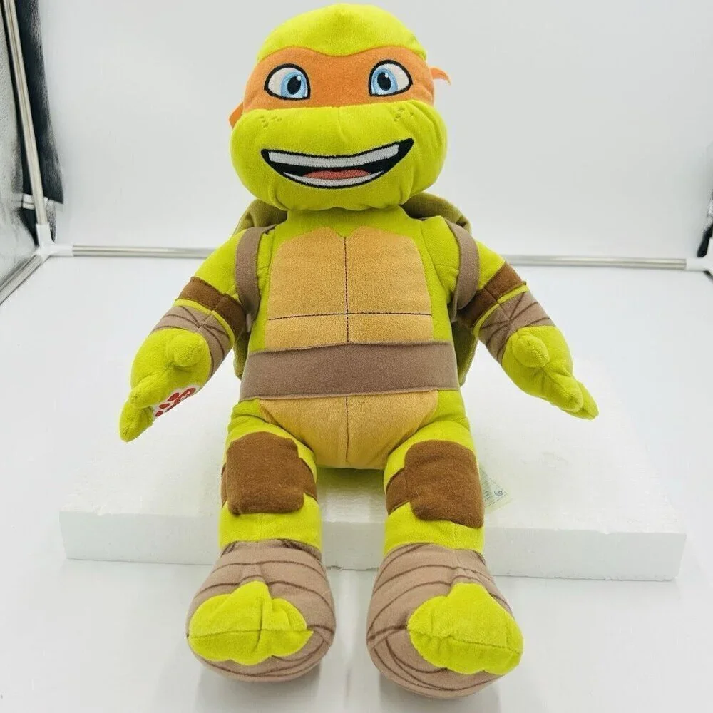 Build-A-Bear Nickelodeon Michelangelo Teenage Mutant Ninja Turtles Stuffed 18”